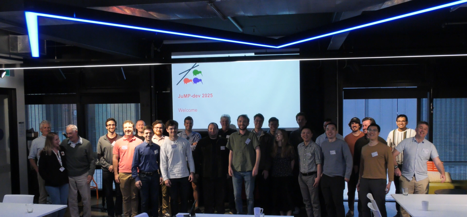 Photo of JuMP-dev attendees (most but not all)